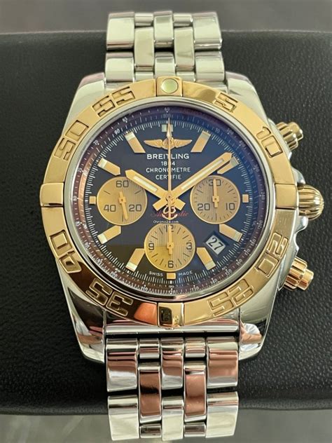 1998 breitling chronomat|breitling chronomat 44 two tone.